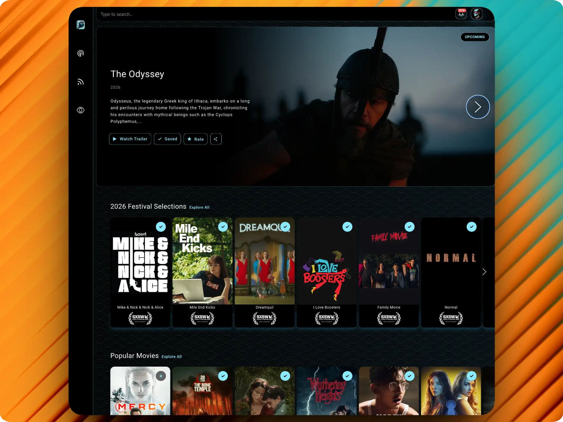 🎬 Cinemagoria [Vue.js - Rust - LibSQL]