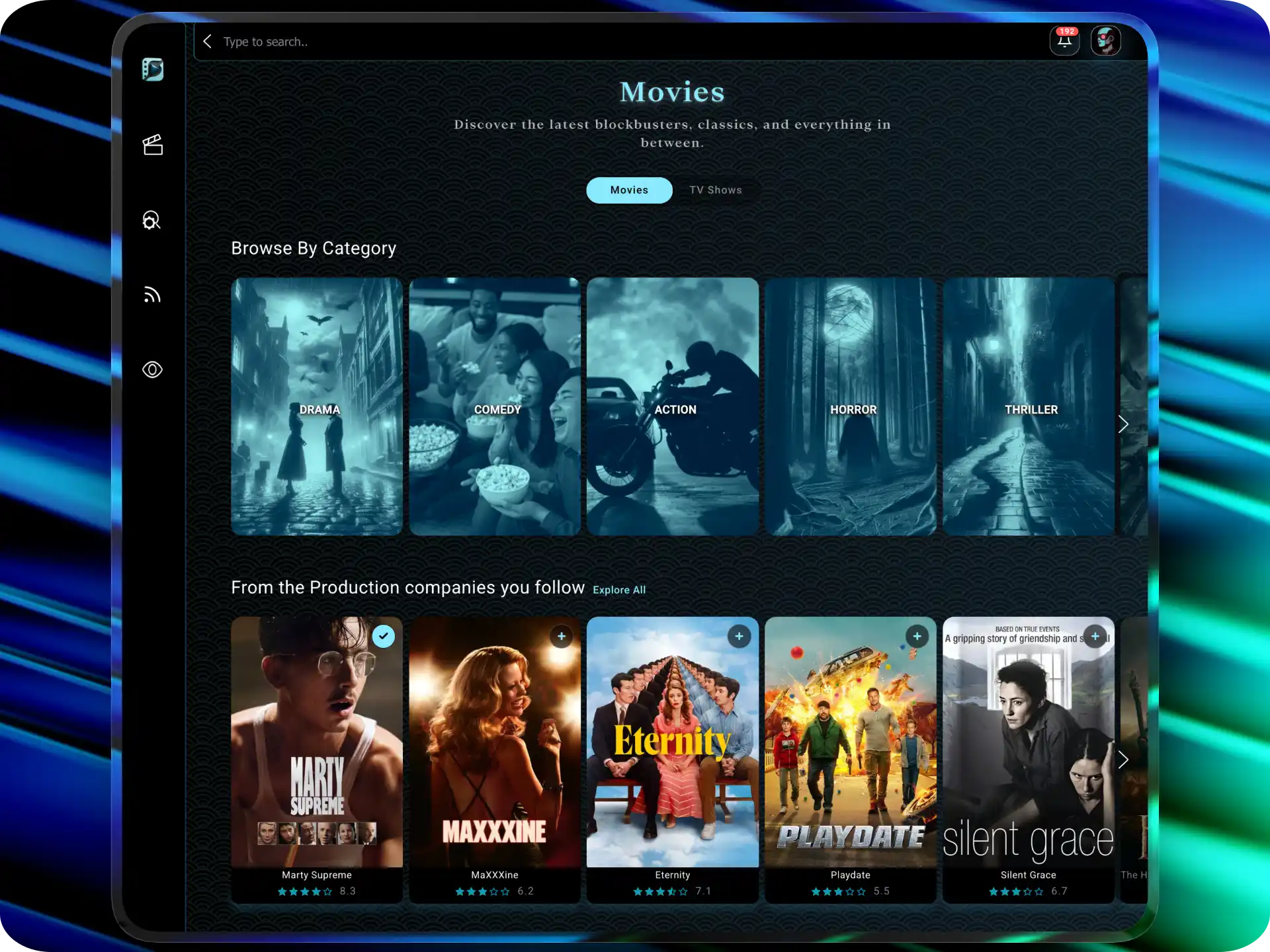 EnterCinema Catalog Discovery
